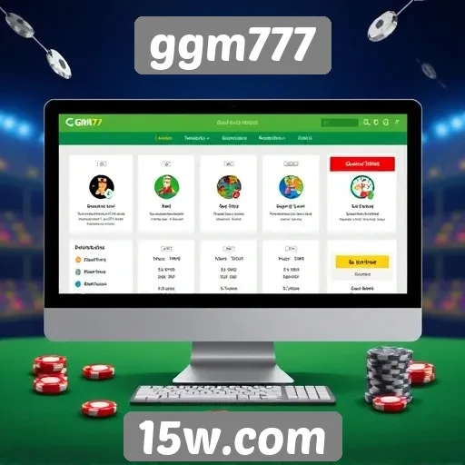 Análise da usabilidade do site ggm777 para jogadores iniciantes